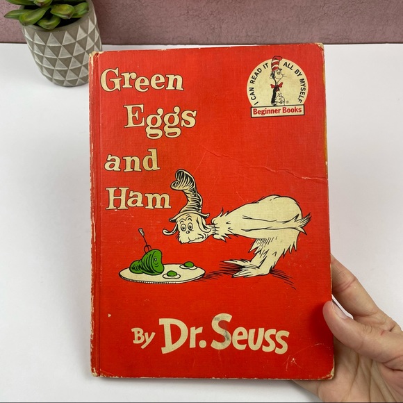 Vintage Dr. Seuss Green Eggs And Ham Book 1960 - Picture 2 of 10